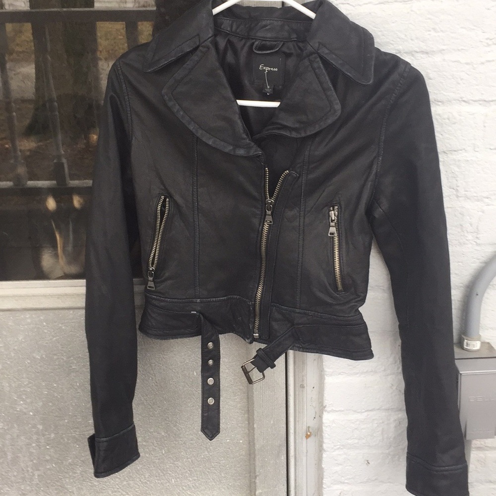 leather jacket PRICE FIRM